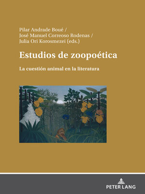 cover image of Estudios de zoopoética